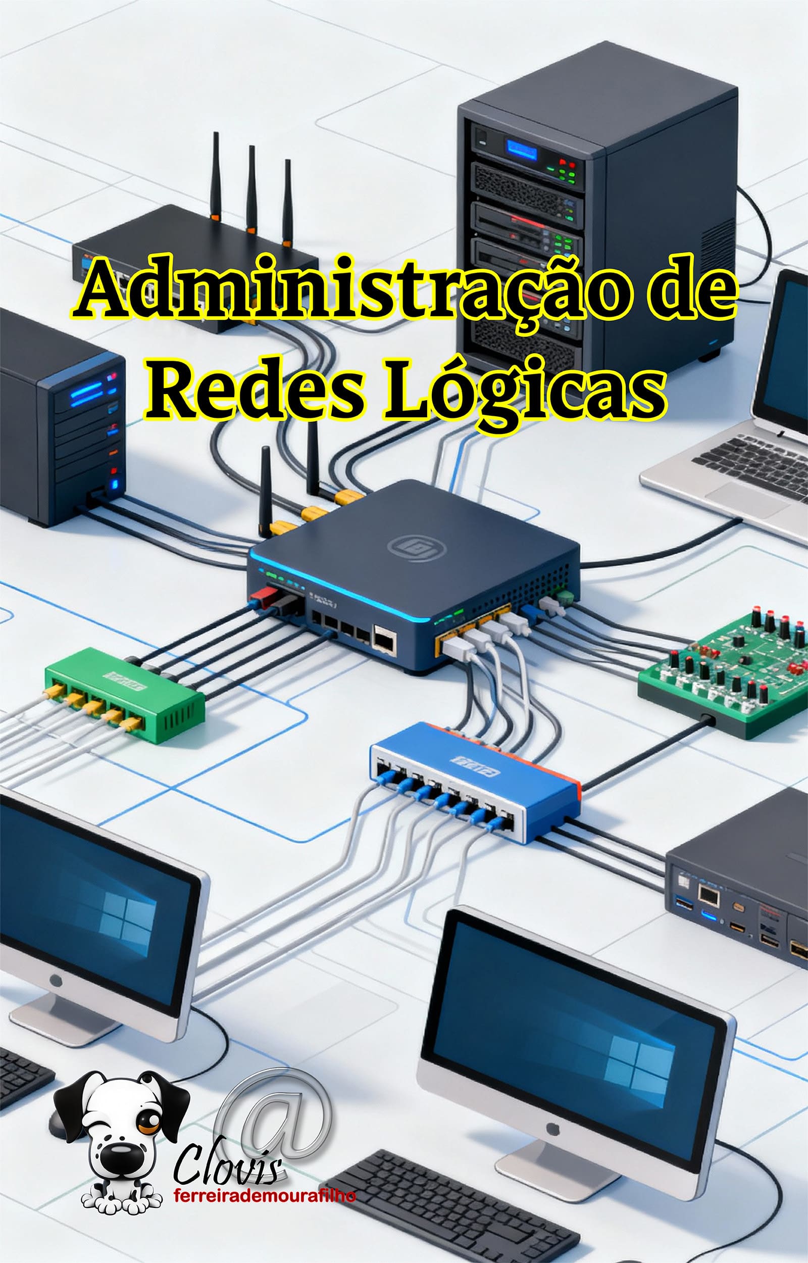 Capa do livro sobre Redes